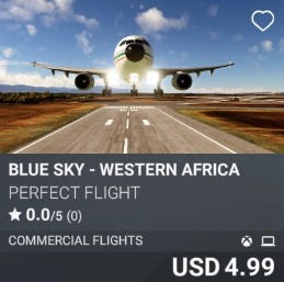 Blue Sky - Western Africa by Perfect Flight. USD 4.99