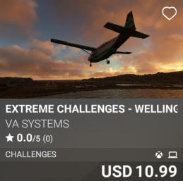 Extreme Challenges - Wellington (NZWN) by VA Systems. USD 10.99