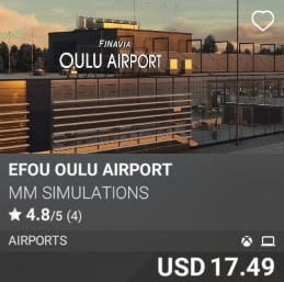 EFOU OULU AIRPORT by MM Simulations. USD 17.49