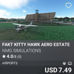 FAKT Kitty Hawk Aero Estate by NMG Simulations. USD 7.49