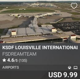 KSDF Louisville International Airport by FSDreamTeam. USD 9.99