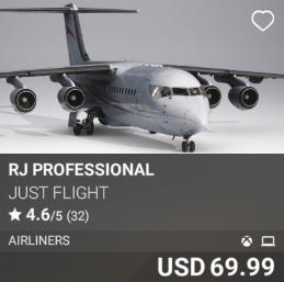 RJ Professional by Just Flight. USD 69.99