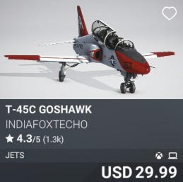 T-45C Goshawk by IndiaFoxtEcho. USD 29.99