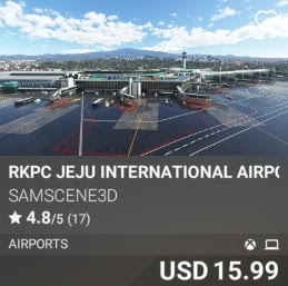 RKPC Jeju International Airport by SamScene3D. USD 15.99