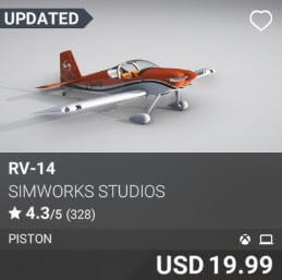 RV-14 by Simworks Studios. USD 19.99