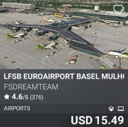 LFSB EuroAirport Basel Mulhouse Freiburg by FSDreamTeam. USD 15.49