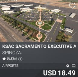 KSAC Sacramento Executive Airport by Spinoza USD 1849