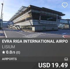 EVRA Riga International Airport by Lisium. USD 19.49