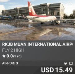 RKJB MUAN INTERNATIONAL AIRPORT by Fly 2 High. USD 15.49