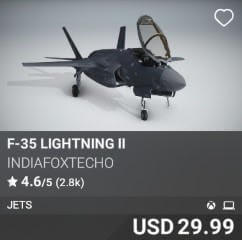 F-35 Lightning II by IndiaFoxtEcho. USD 29.99