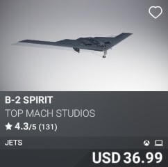 B-2 Spirit by Top Mach Studios. USD $36.99