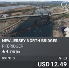 NEW JERSEY NORTH BRIDGES by rkbridger. USD 12.49