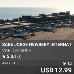 SABE Jorge Newbery International Airfield by VueloSimple. USD 12.99