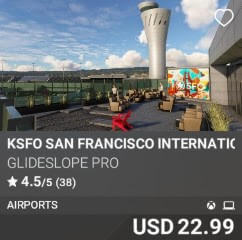 KSFO San Francisco International Airport by Glideslope Pro. USD $22.99