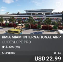 KMIA Miami International Airport by Glideslope Pro. USD 22.99