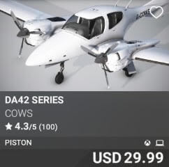 DA42 Series by COWS. USD $29.99