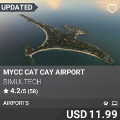 MYCC Cat Cay Airport by Simultech. USD 11.99