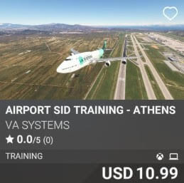 Airport SID Training - Athens (LGAV) by VA SYSTEMS. USD 10.99