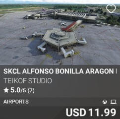 SKCL Alfonso Bonilla Aragon International Airport by TEIKOF Studio. USD 11.99