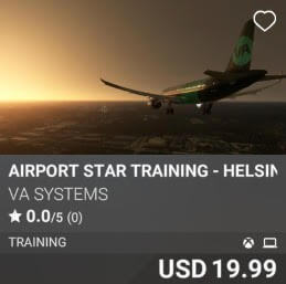 Airport STAR Training - Helsinki (EFHK) by VA SYSTEMS. USD 19.99