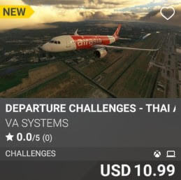 Departure Challenges - Thai AirAsia - Vol 1 by VA SYSTEMS. USD 10.99