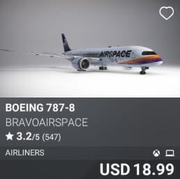 Boeing 787-8 by bravoairspace. USD $18.99