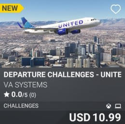 Departure Challenges - United Airlines - Vol 3 by VA SYSTEMS. USD 10.99