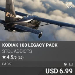 Kodiak 100 Legacy Pack by STOL Addicts. USD $6.99