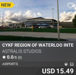 CYKF Region of Waterloo International Airport by Astralis Studios. USD 15.49