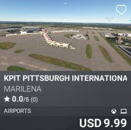 KPIT Pittsburgh International Airport by Marilena. USD 9.99