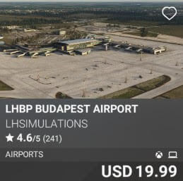 LHBP Budapest Airport by LHSimulations. USD $19.99