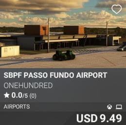 SBPF PASSO FUNDO AIRPORT by ONEHUNDRED. USD 9.49