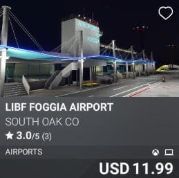 LIBF Foggia Airport by South Oak Co. USD $11.99