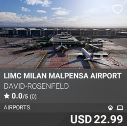 LIMC Milan Malpensa Airport by David-Rosenfeld. USD $22.99