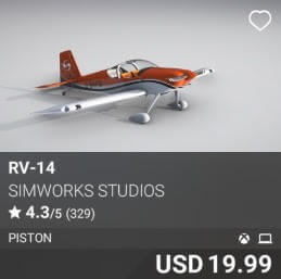 RV-14 by SimWorks Studios. USD 19.99