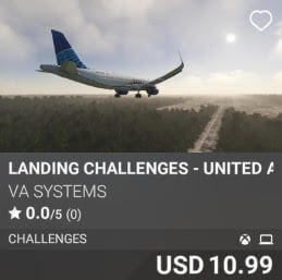 Landing Challenges - United Airlines - Vol 4 by VA SYSTEMS. USD 10.99