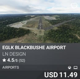 EGLK Blackbushe Airport by LN Design. USD 11.49