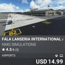 FALA Lanseria International Airport by NMG Simulations. USD 14.99