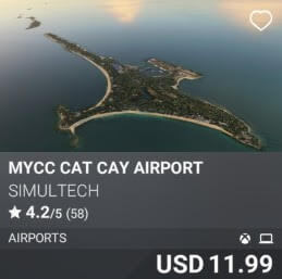 MYCC Cat Cay Airport by Simultech. USD 11.99