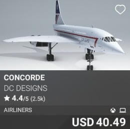 Concorde by DC Designs. USD 40.49