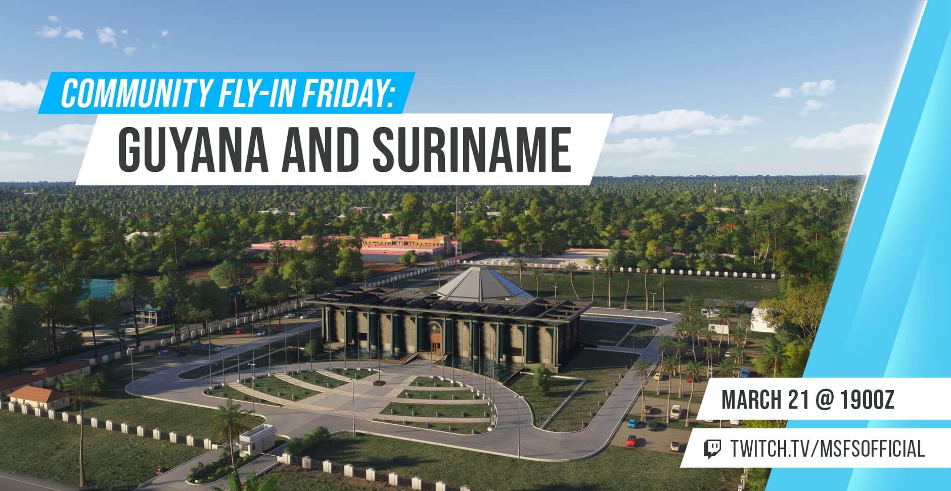 Community Fly-In Friday: Guyana and Suriname