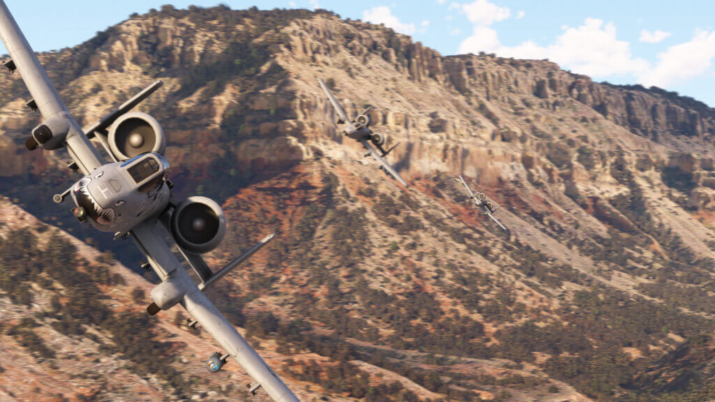 Jets race through the Grand Canyon