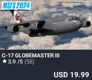 C-17 Globemaster III by Microsoft / Miltech Simulations. USD $19.99