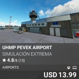 UHMP Pevek Airport by Simulación Extrema. USD $13.99