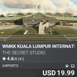 WMKK Kuala Lumpur International Airport by The Secret Studio. USD $19.99