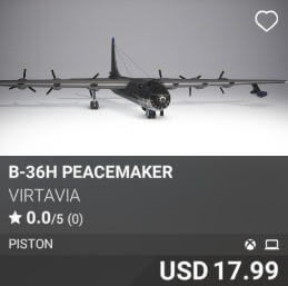 B-36H Peacemaker by Virtavia. USD $17.99