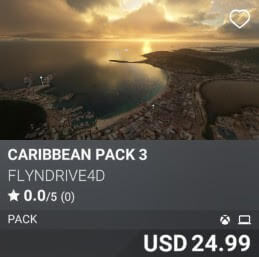 Caribbean Pack 3 by flyndrive4d. USD $24.99