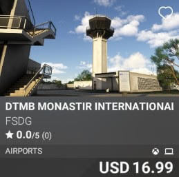 DTMB Monastir International Airport by FSDG. USD $16.99