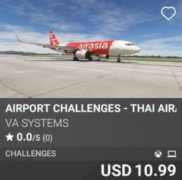 Airport Challenges - Thai AirAsia - Vol 2 by VA SYSTEMS. USD $10.99