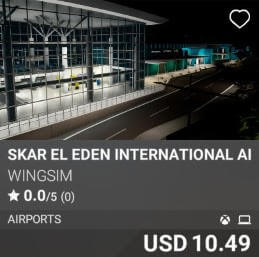 SKAR El Eden International Airport by Wingsim. USD $10.49